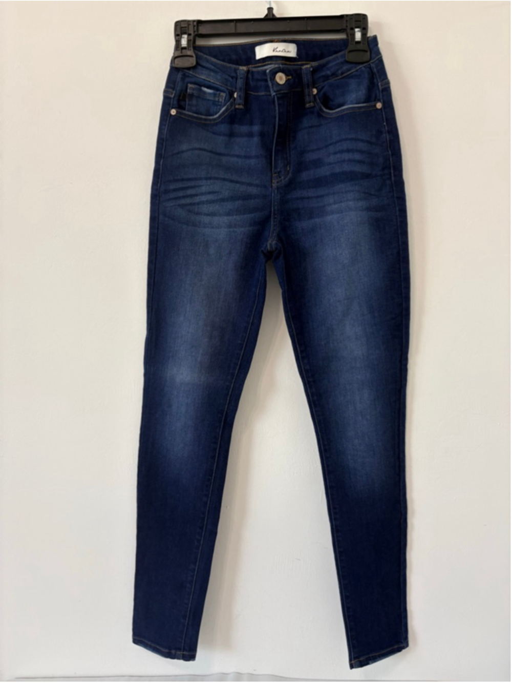#339 KanCan Lexington High Rise Skinny Jeans Sz 5/26 Dark Wash EUC - Picture 3 of 12